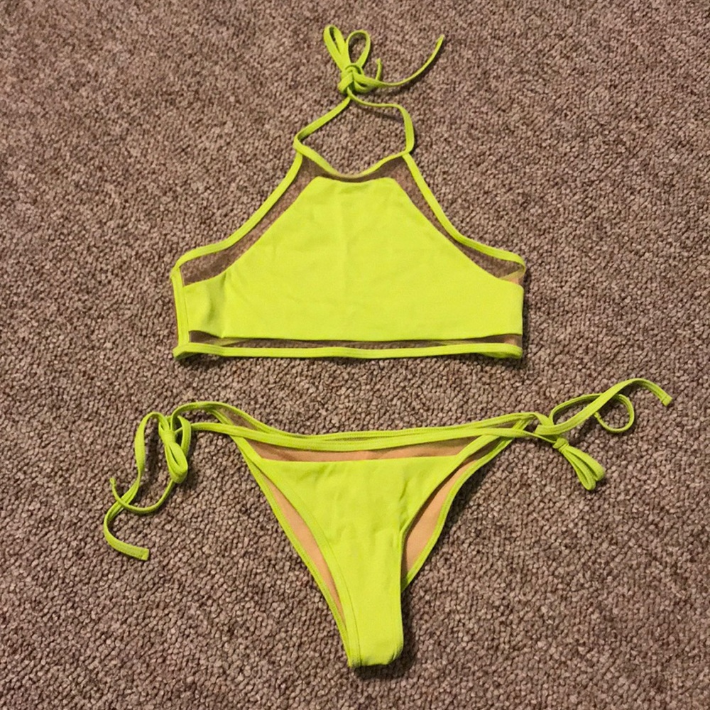 ASOS Neon Green Two Piece